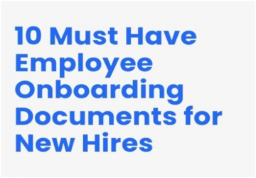 Guide to Employee Documents
